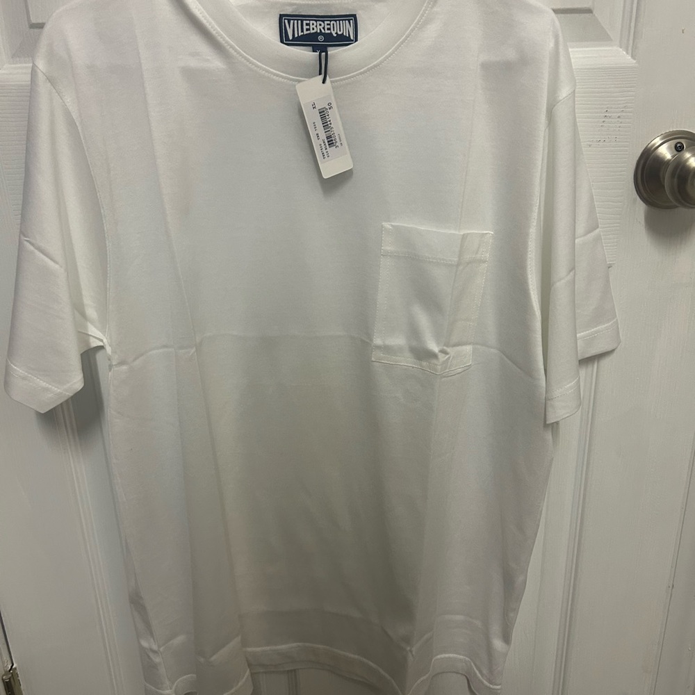 Vilebrequin Classic White Short Sleeve Tee